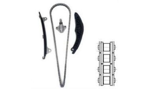 Kit Corrente Da Distribuicao Motor Hyundai Hb20 1.0 12v. 12/.. Flex 3 Cil. F3Lab Kappa / Kia Picanto 1.0 12v. 12/17 Flex G3La/ B3La Kappa  