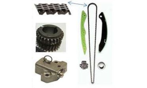 Kit Corrente Da Distribuicao Motor Hyundai Sonata 2.4 16v. 12/14 Gas. G4Ke Dohc / Kia Sorento 2.4 16v. 12/15 G4Ke Theta Gas. 174Cv Dohc  / Kia Optima 2.4 16v. 12/14 Gas. G4Ke Theta / Kia Carens 2.0 16v. 12/13 Gas. G4Kd / Kia Cerato 2.0 16v. 11/13 Gas. G4K