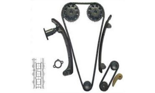 Kit Corrente Da Distribuicao Motor Toyota Rav4 Suv 2.0 16v. 01/06 Gas. 1Az-Fe Dohc / Rav4 Suv 2.4 16v. 06/.. Gas. 2Az-Fe Dohc Mpfi  