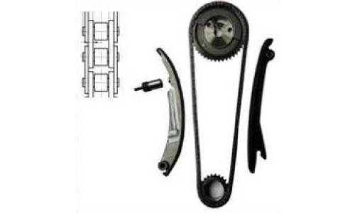 Kit Corrente Da Distribuicao Motor Fiat Punto 1.6 16v. 11/.. E.Torq / Idea Essence 1.6 16v. 10/16 Flex E.Torq / Palio 1.6 16v. 10/.. / Strada 1.6 16v. 13/16 E.Torq / Grand Siena 1.6 16v. 12/.. / Palio 1.8 16v. 10/16 E.Torq 130Cv / Strada Adventure 1.8 16v