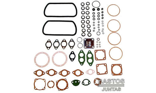 JOGO DE JUNTAS DO MOTOR V.W. 1300/1500/1600 AR SEM RETENTOR