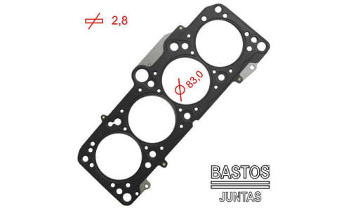 JUNTA DE CABECOTE MOTOR AP-1.6/1.8 8V.