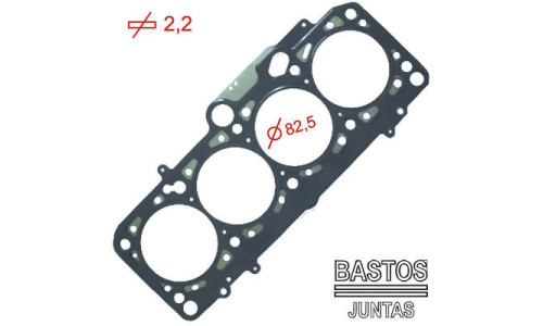 JUNTA DE CABECOTE GOLF 1.6 8V. 99/.. AKL