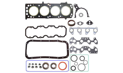 JOGO DE JUNTAS DE MOTOR CORSA 1.0 8V. 94/99 EFI GAS. COM RETENTORES 