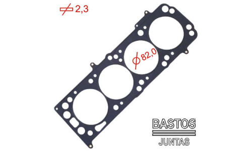 JUNTA DE CABECOTE GM 1.8 8V. 03/.. /FIAT SOHC
