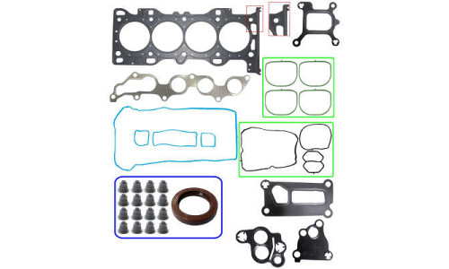 JOGO DE JUNTAS DE MOTOR FORD FUSION 2.3 16V. DURATEC