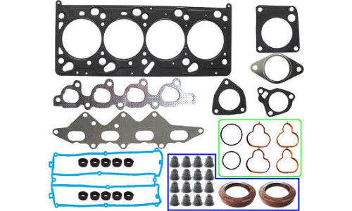 JOGO DE JUNTAS SUPERIOR DE MOTOR  ESCORT ZETEC 1.8 16V. 92/.. COM RETENTORES 