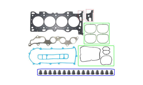 JOGO DE JUNTAS SUPERIOR DE MOTOR  FORD 2.3 16V. DURATEC-HE