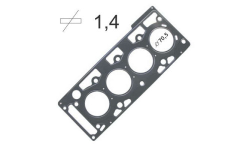 JUNTA DE CABECOTE ZETEC ROCAM 1.0 8V. SOHC