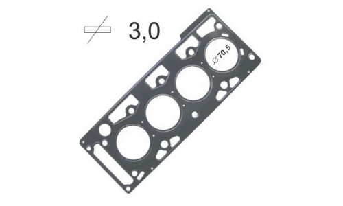 JUNTA DE CABECOTE ZETEC ROCAM 1.0 8V. SOHC