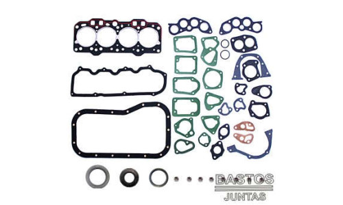 JOGO DE JUNTAS DE MOTOR FIAT 147/1050/1300 83/89 COM RETENTORES 