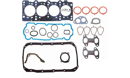 JOGO DE JUNTAS DE MOTOR FIAT FIRE 1.0/1.3 8V. SEM RETENTORES COM JUNTA DE CABECOTE 