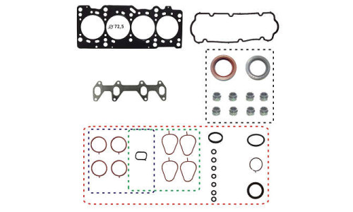JOGO DE JUNTAS SUPERIOR DE MOTOR  FIAT FIRE 1.4 8V. PALIO/IDEA/PUNTO