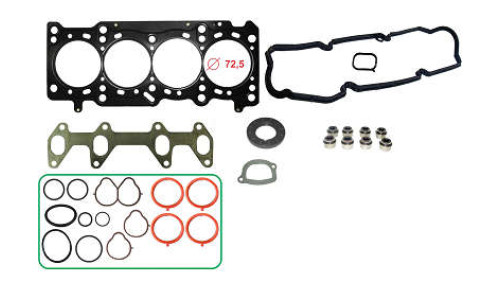JOGO DE JUNTAS SUPERIOR DE MOTOR  FIAT EVO 1.4 8V. 09/.. FIRE FLEX COM RETENTORES 