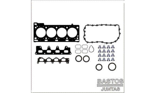 JOGO DE JUNTAS DO MOTOR RENAULT SCENIC 1.8/2.0 16V. 2001/.. COM RETENTORES 
