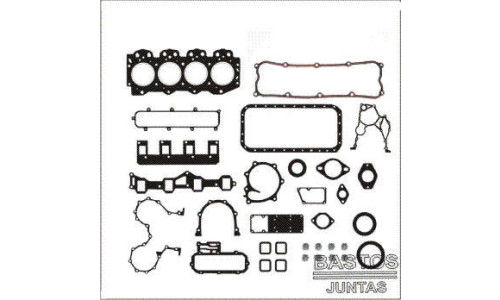 JOGO DE JUNTAS DE MOTOR KIA BESTA GS 2.7 /K-2700 COM RETENTORES COM JUNTA DE CABECOTE 
