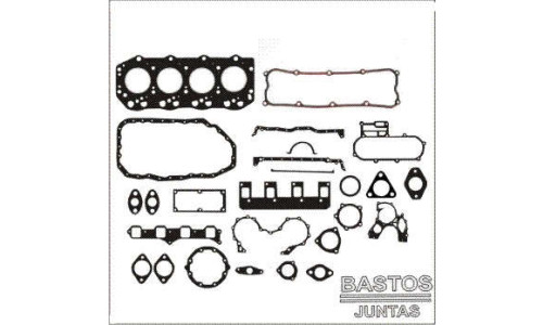 JOGO DE JUNTAS DE MOTOR KIA BESTA 2.7 8V. SOHC SEM RETENTORES COM JUNTA DE CABECOTE 