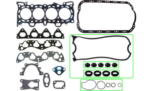 JOGO DE JUNTAS DO MOTOR HONDA CIVIC 1.6 16V. 91/97 D16Z6/D16Z7