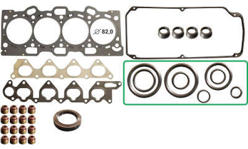 JOGO DE JUNTAS SUPERIOR DE MOTOR  MITSUBISHI PAJERO IO 1.8 /TR4 16V.