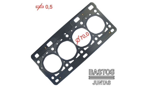 JUNTA DE CABECOTE RENAULT/PEUGEOT 1.0/1.2 16V. D4D