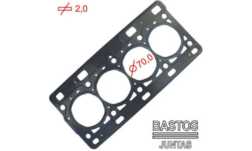 JUNTA DE CABECOTE RENAULT/PEUGEOT 1.0/1.2 16V. D4D