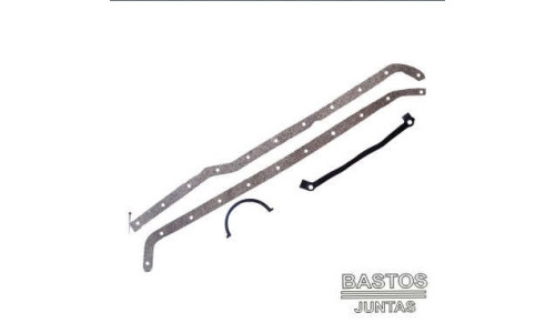 JUNTA DO CARTER DO MOTOR OPALA 230/250/292 6 CIL. CORT+BORRACHA