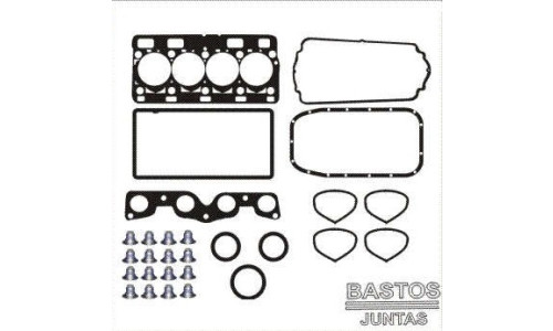 JOGO DE JUNTAS DO MOTOR RENAULT/PEUGEOT 1.0 16V. D4D/D4F COM RETENTORES 
