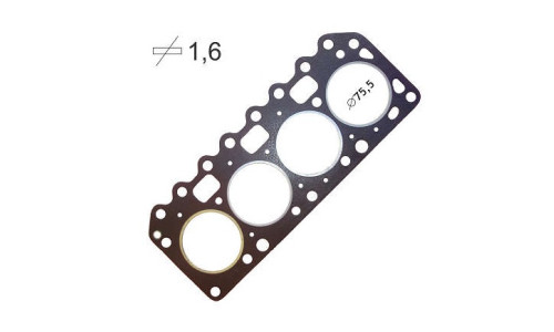 JUNTA CABECOTE MOTOR ENDURA FIESTA 1.3 8V.