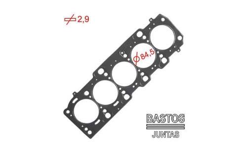 JUNTA DE CABECOTE FIAT MAREA 2.0 /2.4 20V. 5 CIL.