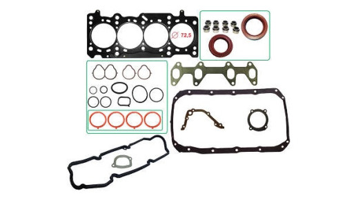 JOGO DE JUNTAS DE MOTOR FIAT EVO 1.0 8V. 10/.. FIRE FLEX COM RETENTORES 