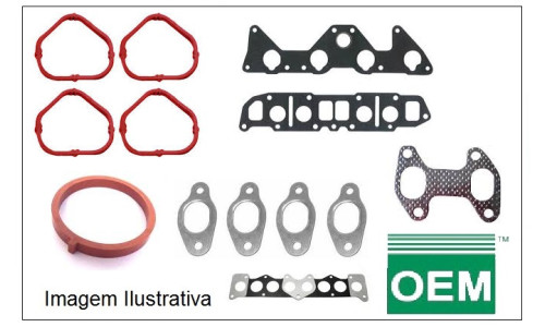 JUNTA COL.ESC.TOYOTA COROLLA 1.6/1.8 16V. 3ZZFE/1ZZFE
