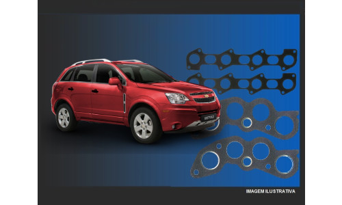 JUNTA DO COLETOR DE ESCAPE DO MOTOR CAPTIVA SPORT FWD 2.4 16V. 09/.. LE5 ECOTEC DOHC 171/185CV 2384CC 