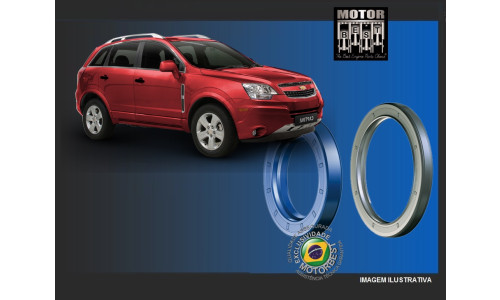 RETENTOR DIANTEIRO DO VIRABREQUIM MOTOR CAPTIVA AWD 3.6 24V. 08/10 HFV6 261CV GAS. /OMEGA 3.6 24V. 10/12 V-6 GAS. /TRAILBLAZER LTZ 4X4 3.6 24V. 12/17 GAS.  12608750