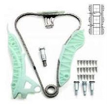 Kit Corrente Da Distribuicao Motor Peugeot/Citroen 1.4 16v. Vti Gas. Ep3 308 07/.. / Ds3 10/.. / 1.6 16v. Vti Ep6C Gas. 308 07/.. / 3008/ 5008 09/.. / C4 Vti 08/.. / C5 Vti 10/.. 