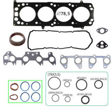 JOGO DE JUNTAS SUPERIOR DE MOTOR  ONIX /PRISMA 1.4 8V. 2012/.. SEM RETENTORES 