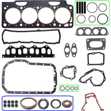 JOGO DE JUNTAS DE MOTOR RENAULT 1.8 8V. F3P /2.0 8V. F3R COM RETENTORES 