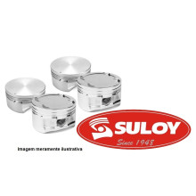 JOGO DE PISTOES DO MOTOR GM /FIAT 1.8 8V. 04/.. FLEX CORSA/PALIO + 1,00MM