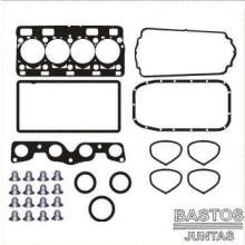 JOGO DE JUNTAS DO MOTOR RENAULT/PEUGEOT 1.0 16V. D4D/D4F COM RETENTORES 