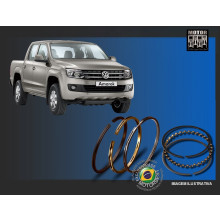 Anel P/4 Cil. Motor VW Amarok 2.0 16v. Tdi 11/.. Cdba/ Cdca 1968Cc Diesel  DIAMETRO: 81mm (STD)
