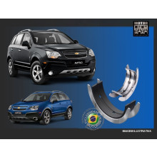Bronzina De Mancal GM Captiva Sport 3.0 24v. 11/13 Gas. Lf1 V-6 Dohc / Captiva Sport Awd 3.6 24v. 08/10 Sfi 10Hm V-6 Gas. Ly7 / Omega 3.6 24v. 05/12 Alloytec Ly7 V-6 Dohc / Trailblazer Ltz Lfx 3.6 24v. 13/19 V-6 Dohc MEDIDA: +0,25mm
