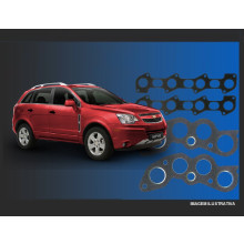 JUNTA DO COLETOR DE ESCAPE DO MOTOR CAPTIVA SPORT FWD 2.4 16V. 09/.. LE5 ECOTEC DOHC 171/185CV 2384CC 