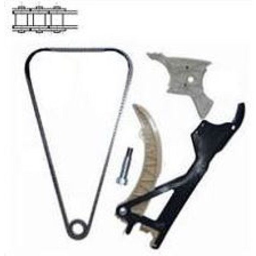 Kit Corrente Da Distribuicao Do Motor BMW 2.5/3.0 6 Cil BMW 1 N51/N52/N55 (E82/E88) 125I 128I 135I 06/13 N52 B30 08/.. / BMW 3 N51/N52/N55 (E90/E91/E92/E93) 323I 328I 330I 04/.. / BMW 4 (F32/F33/F36/F82/F83) 435I 435Ix M4 12/16 / BMW 5 N52 (E60/E61/F07Gt/