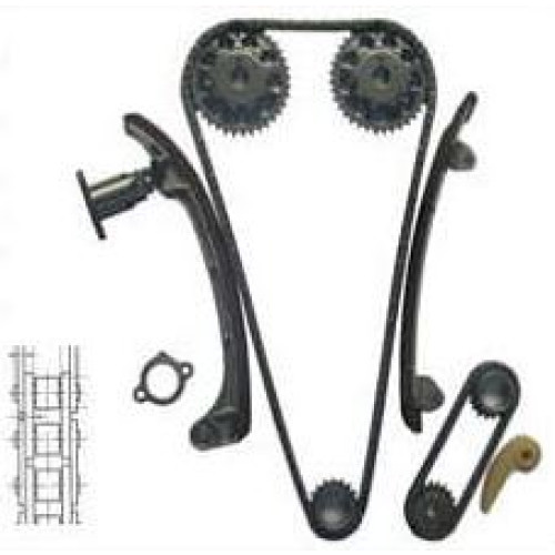 Kit Corrente Da Distribuicao Motor Toyota Rav4 Suv 2.0 16v. 01/06 Gas. 1Az-Fe Dohc / Rav4 Suv 2.4 16v. 06/.. Gas. 2Az-Fe Dohc Mpfi  