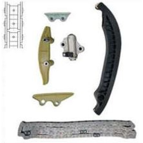 Kit Corrente Da Distribuicao Motor Ford Ranger 3.2 20v. 13/16 Tdci Duratorq Safa Diesel 3198Cc / Troller 3.2 20v. 13/16 