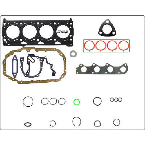 JOGO DE JUNTAS DE MOTOR VW FOX /GOL POWER AT 1.0 8V. 02/..