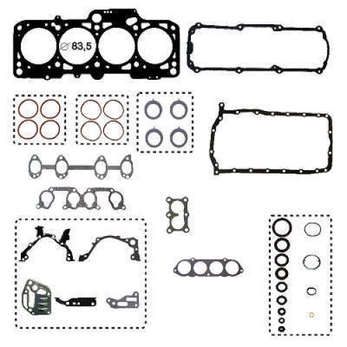 JOGO DE JUNTAS DE MOTOR VW GOLF /BORA 2.0 8V. 98/.. SEM RETENTORES 