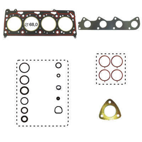 JOGO DE JUNTAS SUPERIOR DE MOTOR VW GOL POWER 02/.. AT 1.0 8V. SEM RETENTORES 