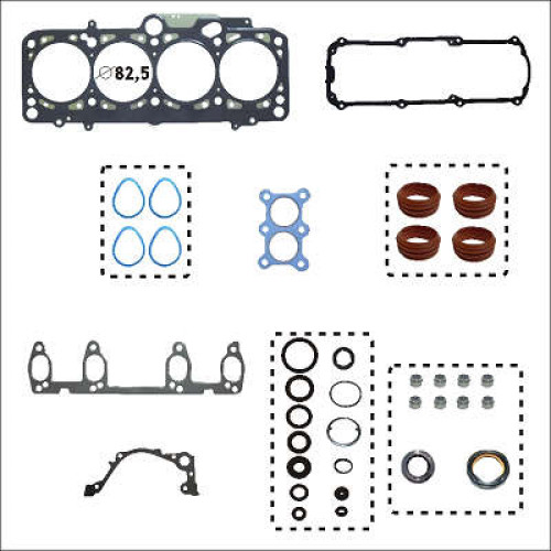 JOGO DE JUNTAS SUPERIOR DE MOTOR  VW /AUDI 1.6 8V. 97/.. AKL COM RETENTORES 