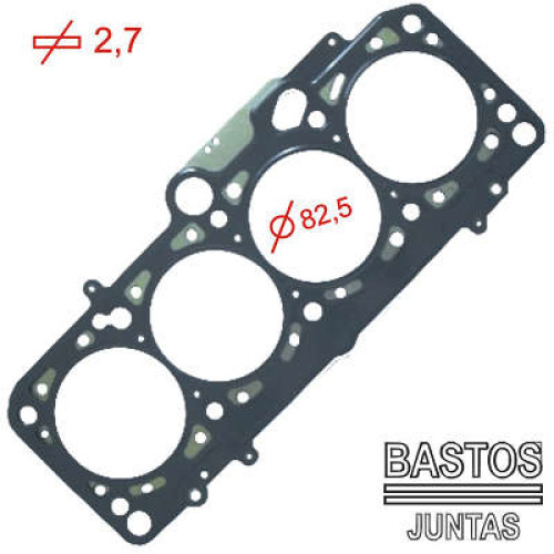 JUNTA DE CABECOTE GOLF 1.6 8V. 99/.. AKL