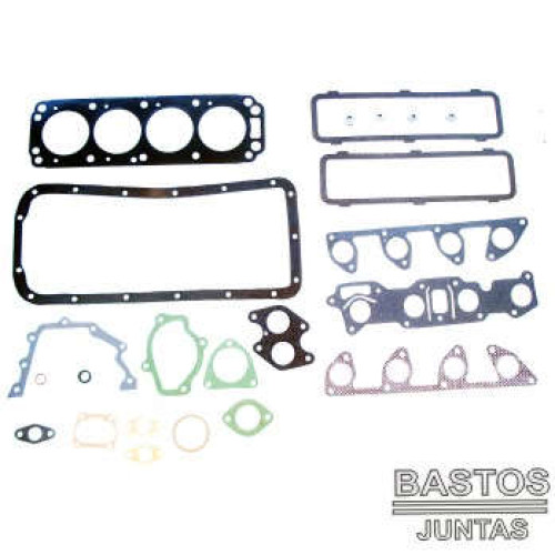 JOGO DE JUNTAS DE MOTOR CHEVETTE 1.4/1.6 8V. ALC./GAS.SEM RETENTORES 